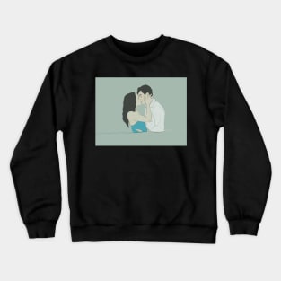 Unstitched Crewneck Sweatshirt